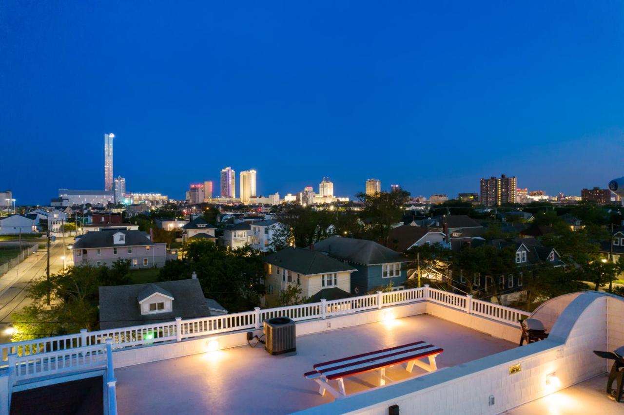❤️ The Top End Townhomes With Stunning Views On One-Of-A-Kind Rooftop Deck! Wow! 애틀랜틱시티 외부 사진