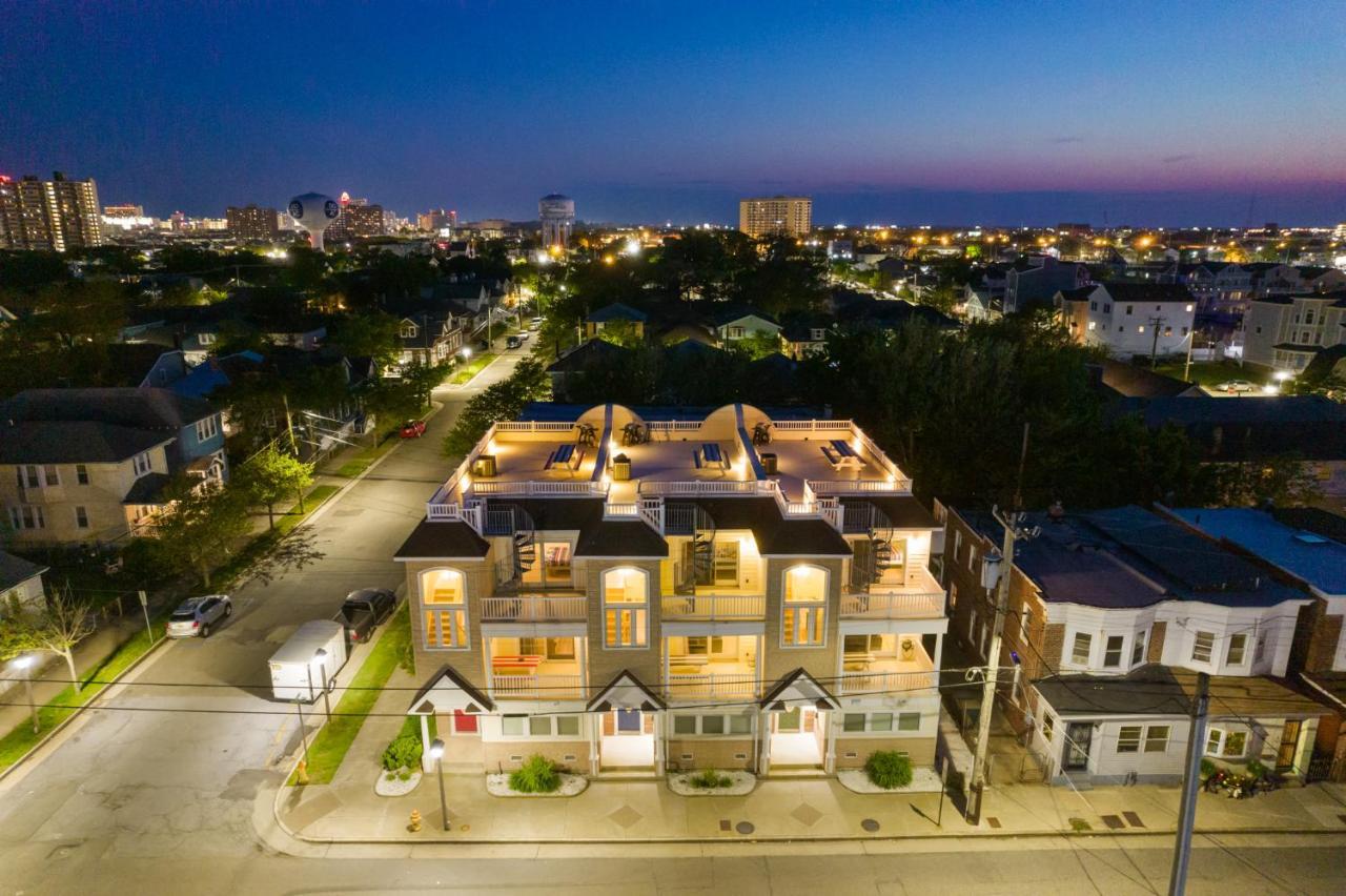 ❤️ The Top End Townhomes With Stunning Views On One-Of-A-Kind Rooftop Deck! Wow! 애틀랜틱시티 외부 사진